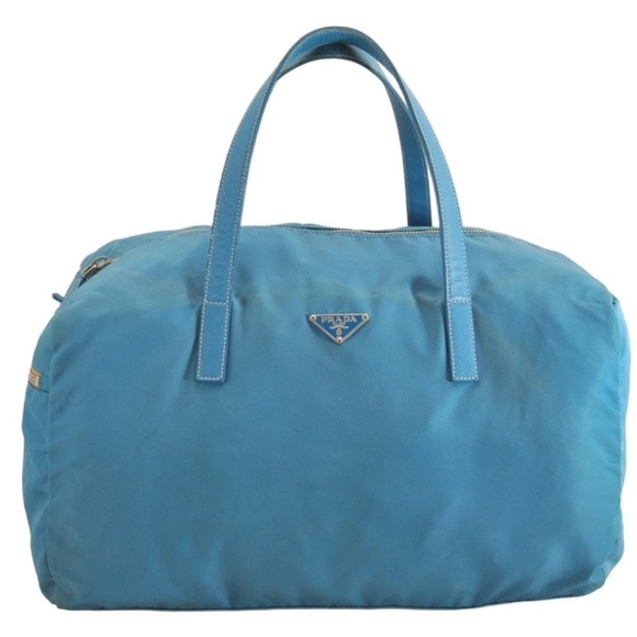 💯Auth. PRADA TESSUTO BOSTON BAG - Picture 1 of 13